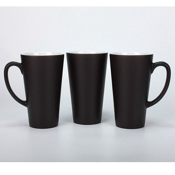 熱變色馬克杯-500ml霧面圓錐形