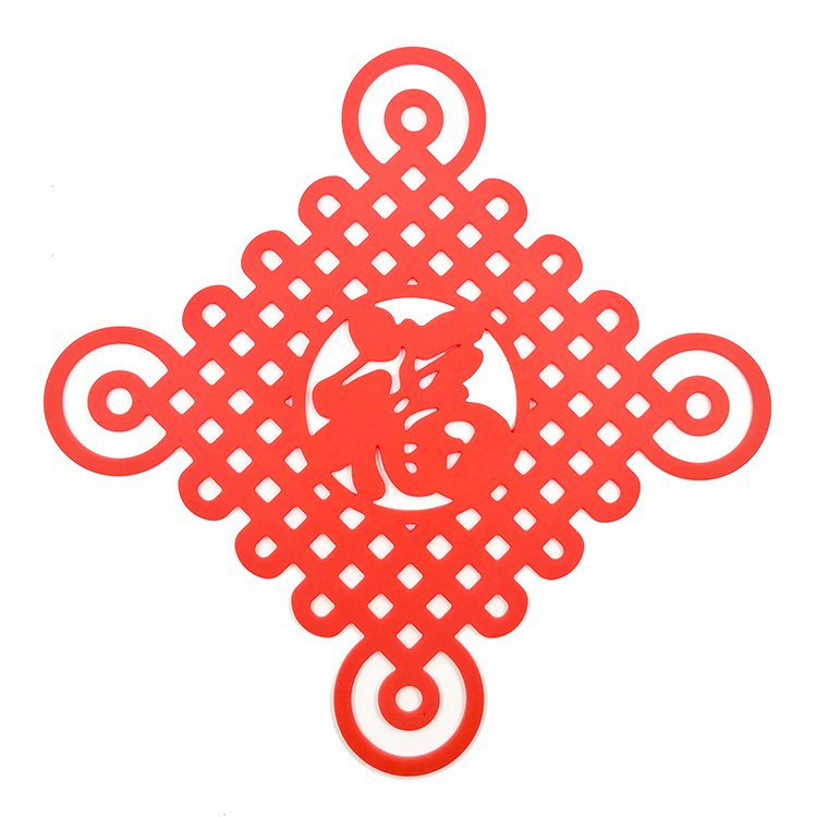 方形矽膠杯墊-23cm