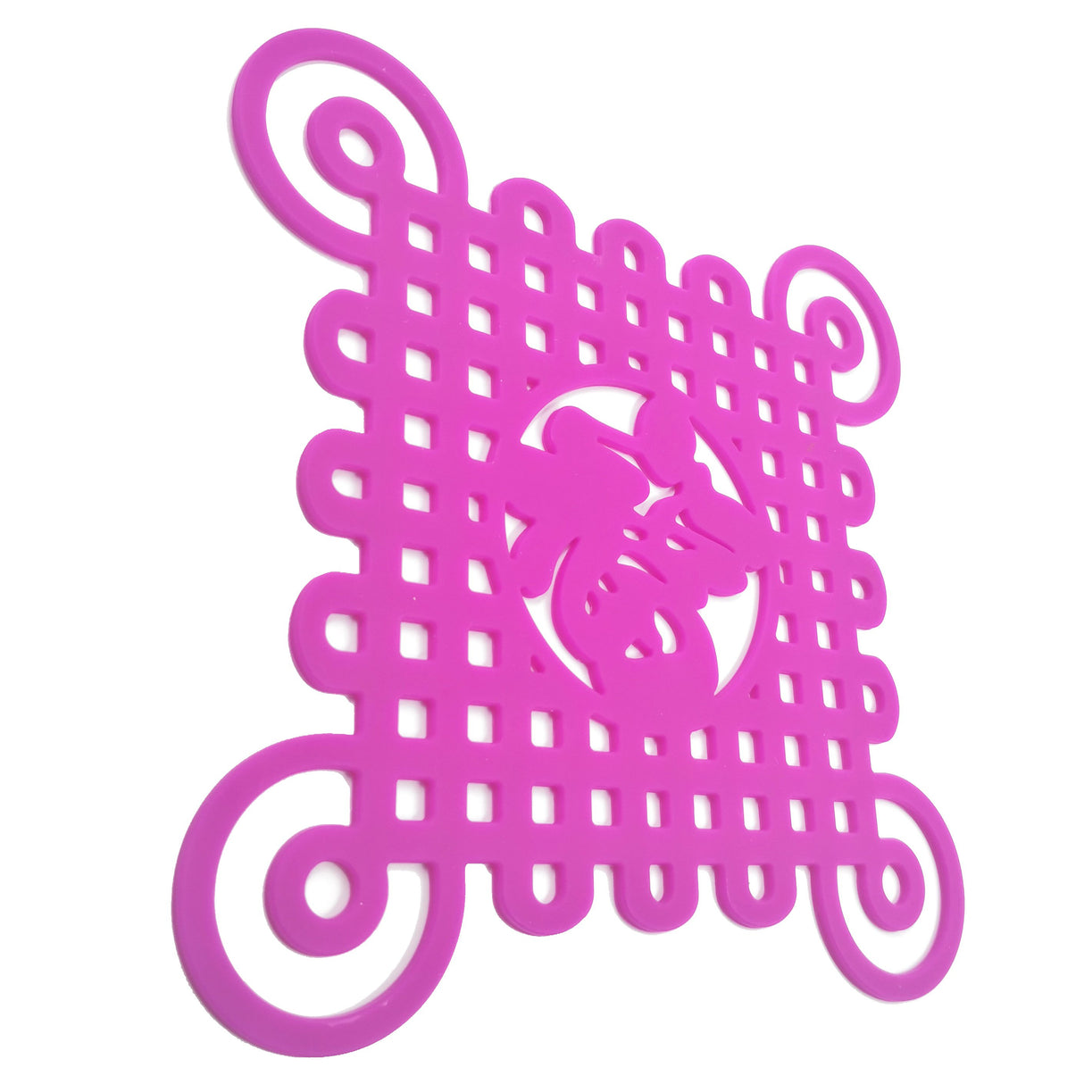 方形矽膠杯墊-23cm