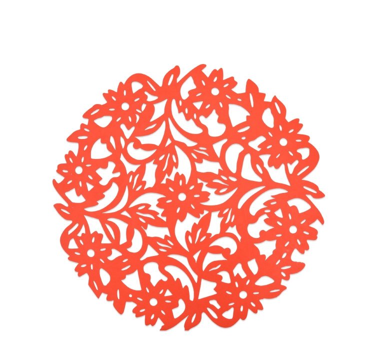 愛心造型矽膠杯墊