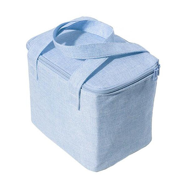 手提保冷袋-帆布-拉鍊式