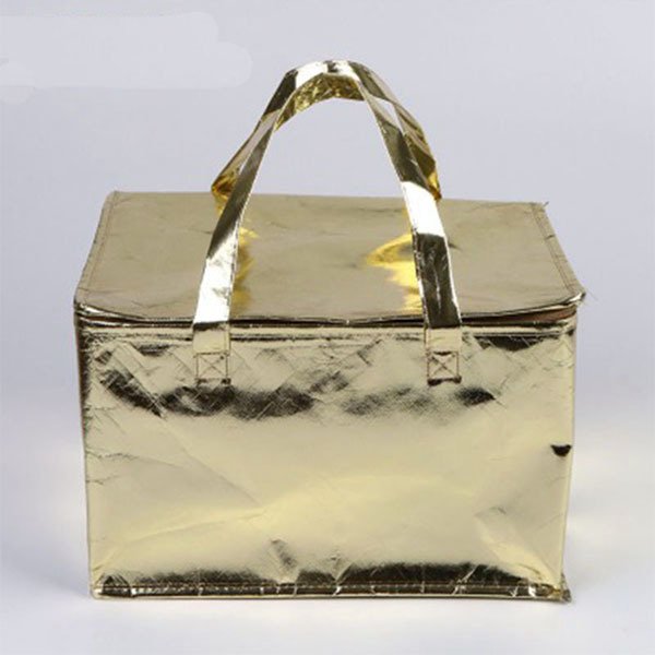 手提保冷袋-不織布覆膜-拉鍊式