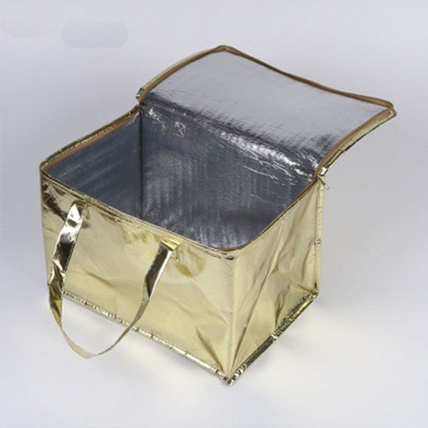 手提保冷袋-不織布覆膜-拉鍊式