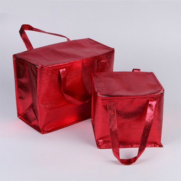 手提保冷袋-不織布覆膜-拉鍊式