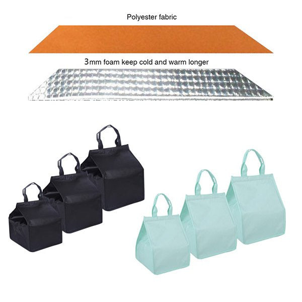 手提保冷袋-不織布-魔鬼氈