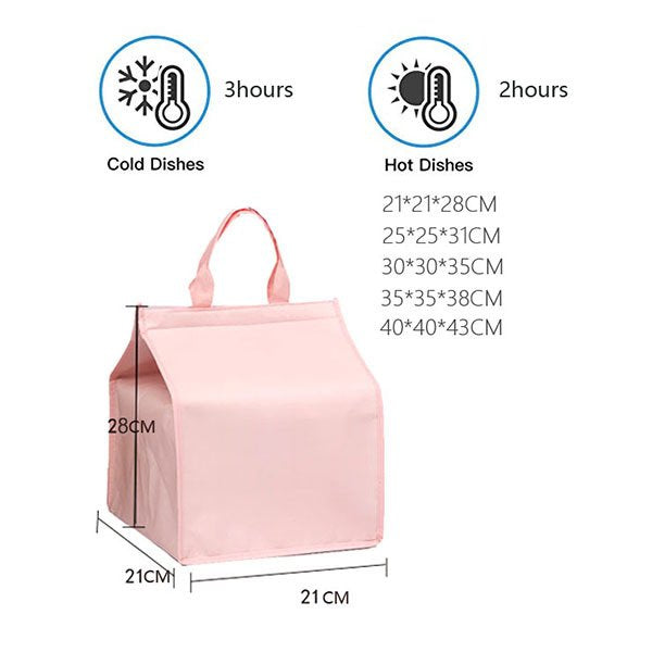 手提保冷袋-不織布-魔鬼氈