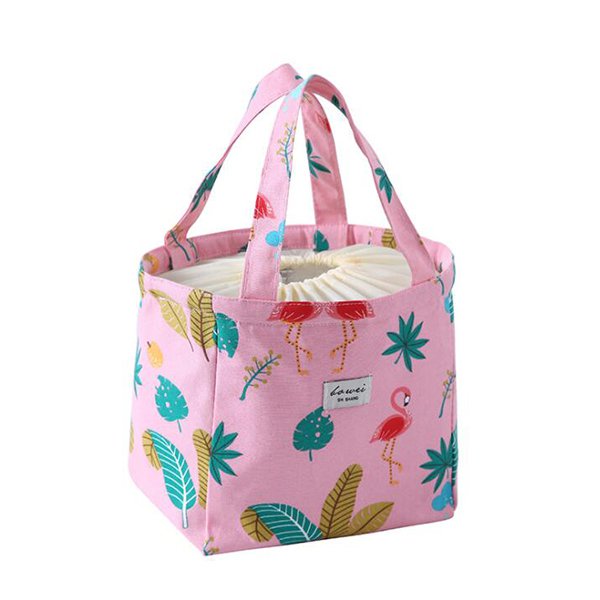 束口手提保冷袋-尼龍-束口繩