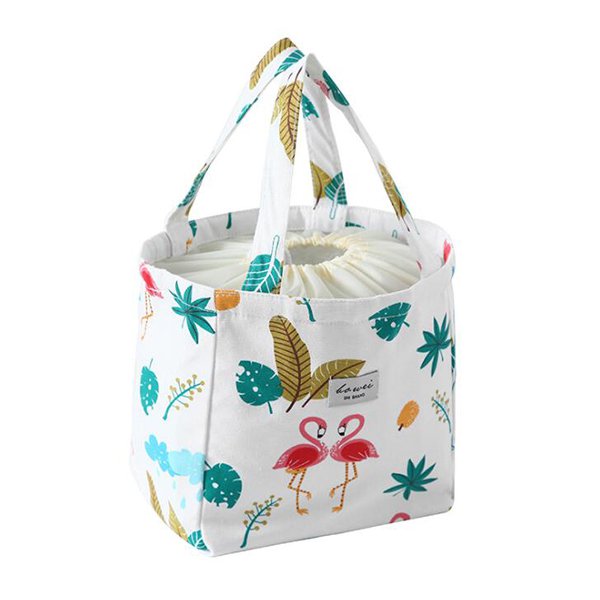 束口手提保冷袋-尼龍-束口繩