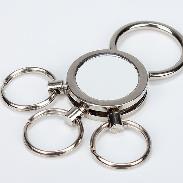 3個環金屬鑰匙圈