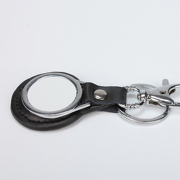 皮革汽車標誌鑰匙圈