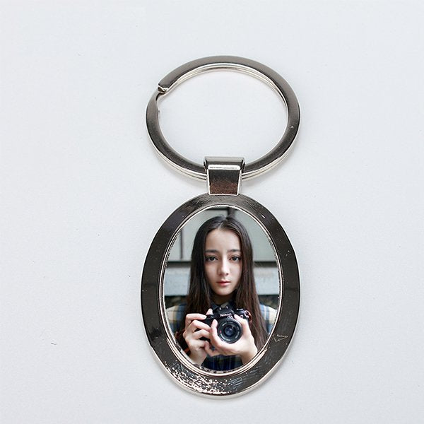 橢圓型金屬鑰匙圈