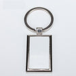 光滑長方型金屬鑰匙圈