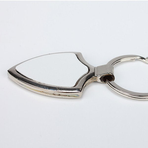 盾牌造型金屬鑰匙扣