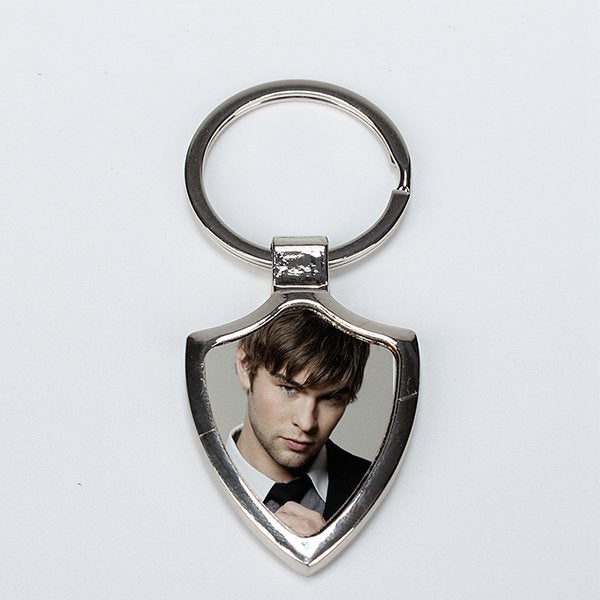 盾牌造型金屬鑰匙扣