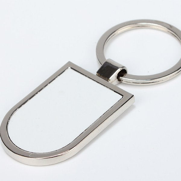 圓盾牌形金屬鑰匙圈