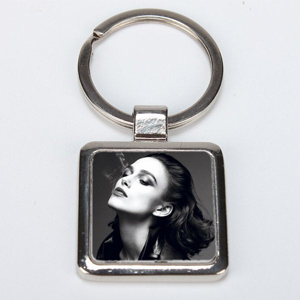 正方型金屬鑰匙圈