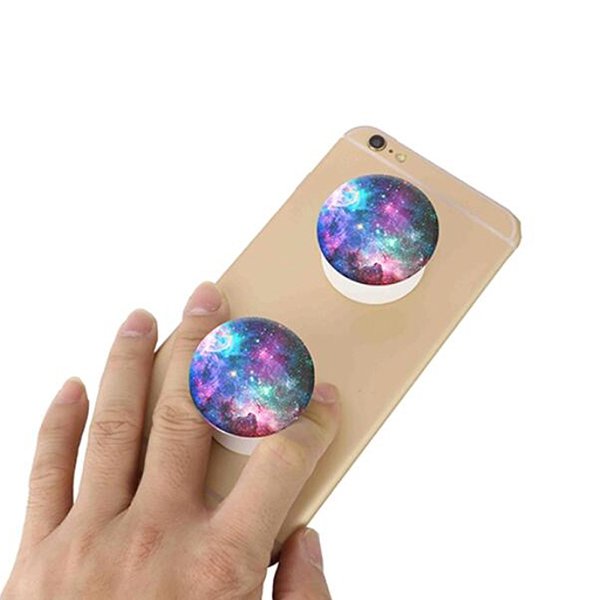 ABS手機架-背貼紙環扣支架