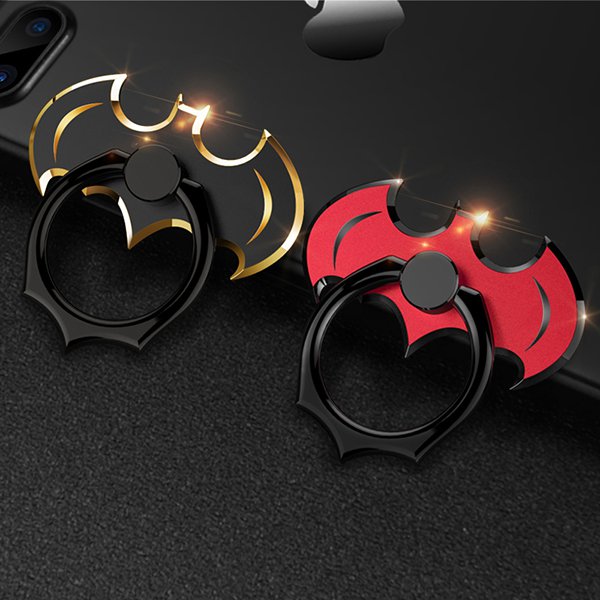 鋅合金手機架-背貼紙環扣支架