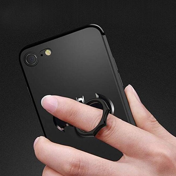 鋅合金手機架-背貼紙環扣支架