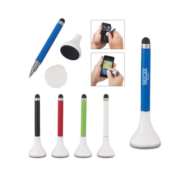 3合1觸控筆-支架清潔組