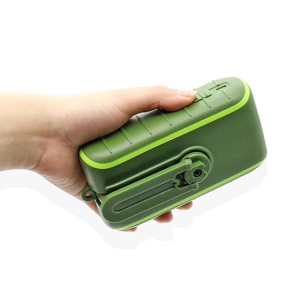 手搖太陽能行動電源-5400mAh