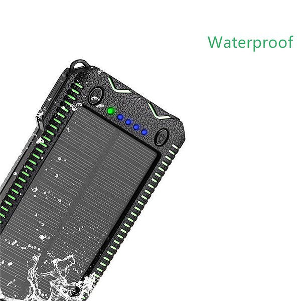 20000mAh帶點煙器太陽能行動電源