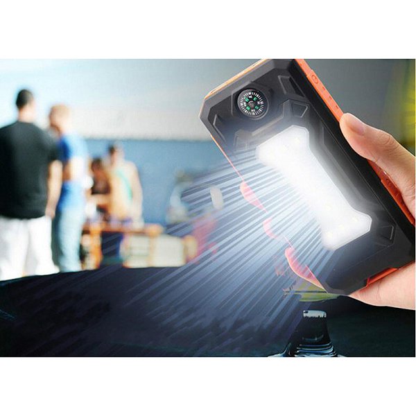 20000mAh骨頭造型LED燈太陽能行動電