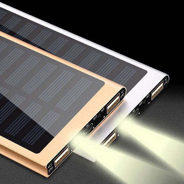 超薄形太陽能行動電源-20000mAh