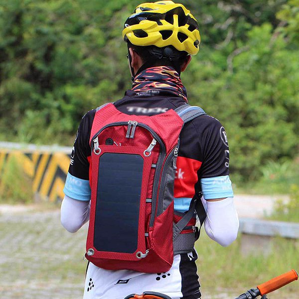 運動太陽能充電背包-5V