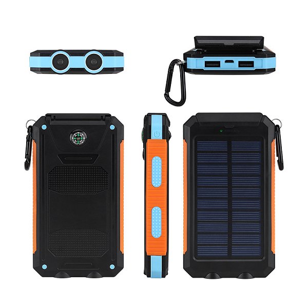 30000mAh大容量防水太陽能行動電源