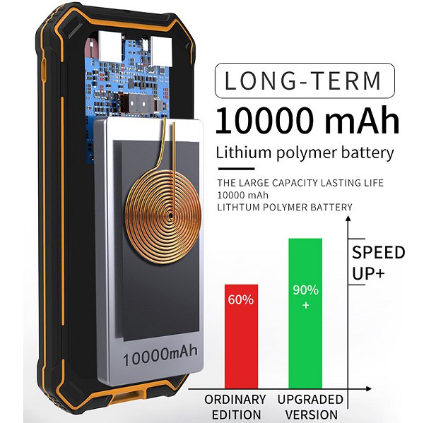 Qi無線充電太陽能行動電源