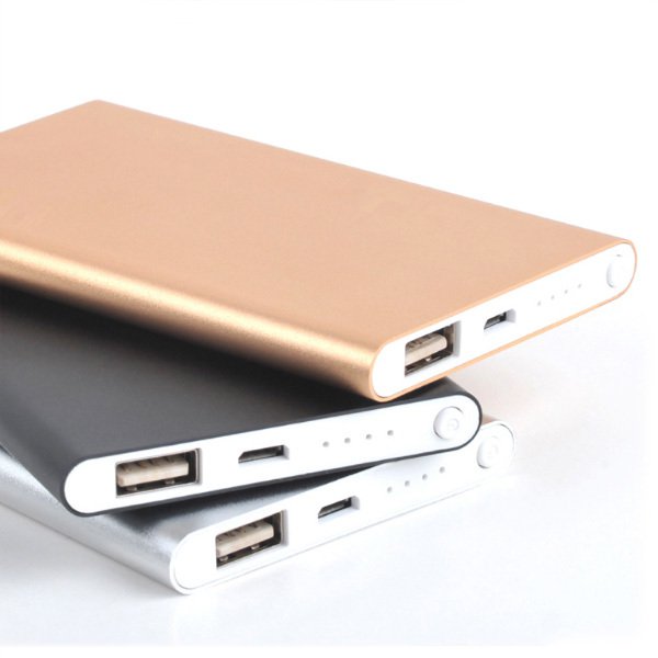 5000mah-鋁合金超薄金屬行動電源