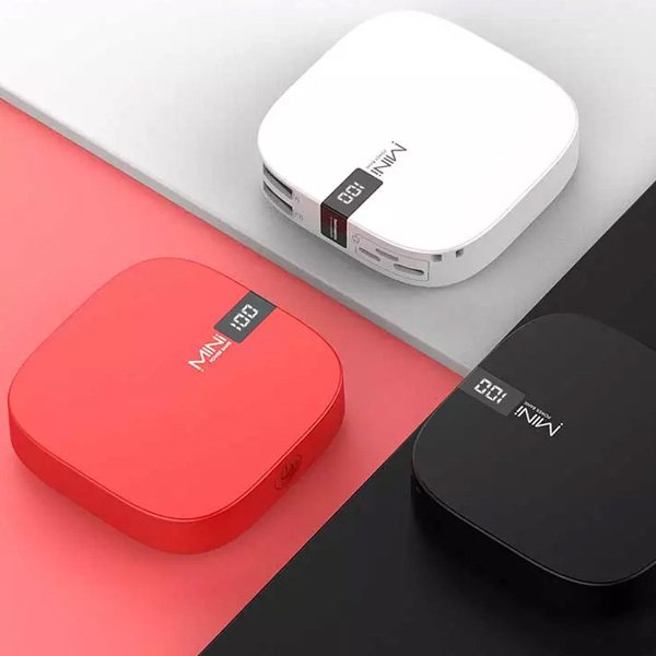 10000mah-ABS迷你LED螢幕顯示行動電源