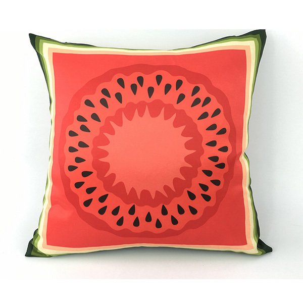方形水果抱枕
