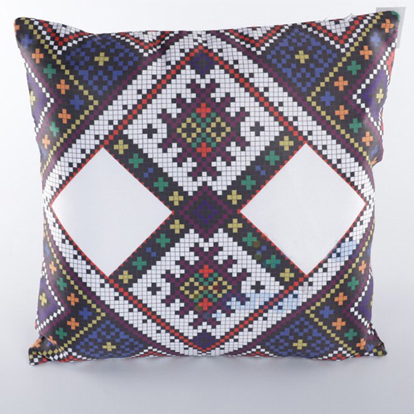 民族風抱枕-雙面印刷