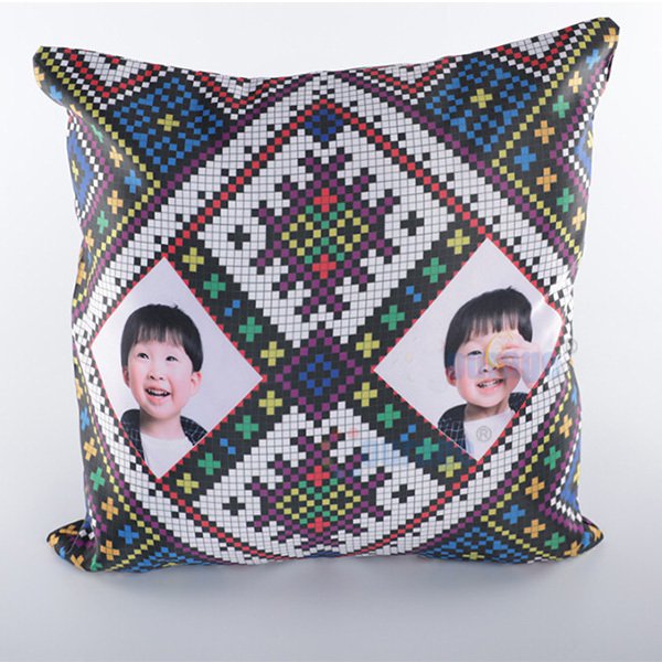 民族風抱枕-雙面印刷