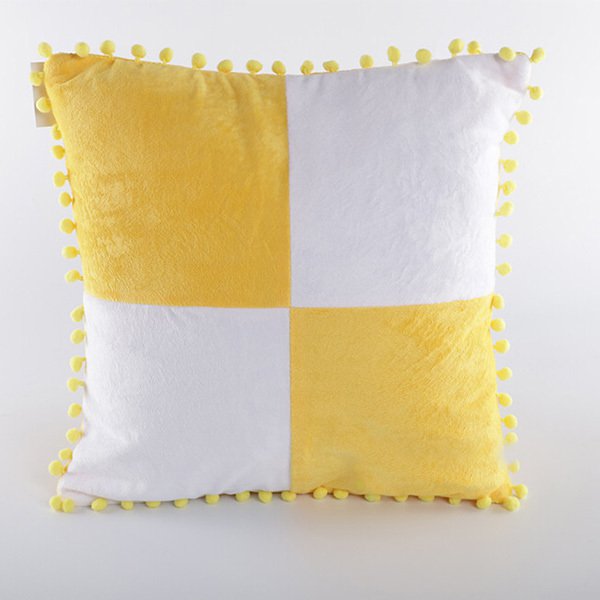 天鵝絨熱轉印抱枕