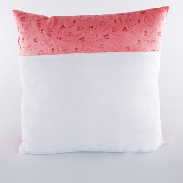 拼接柔軟天鵝絨抱枕