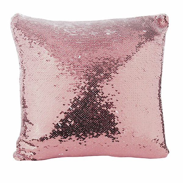 方形亮片抱枕