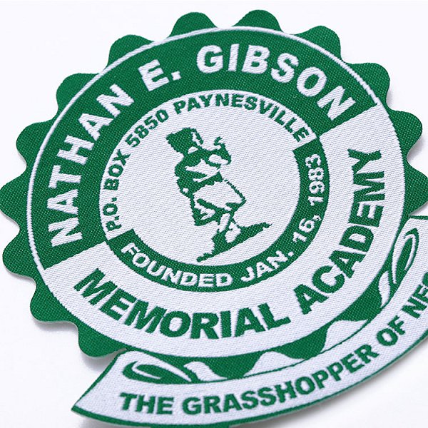 校服校徽刺繡布貼