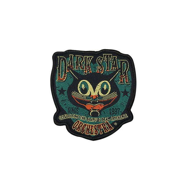 貓徽標刺繡布貼