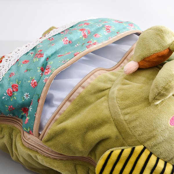 造型兩用涼被背包抱枕