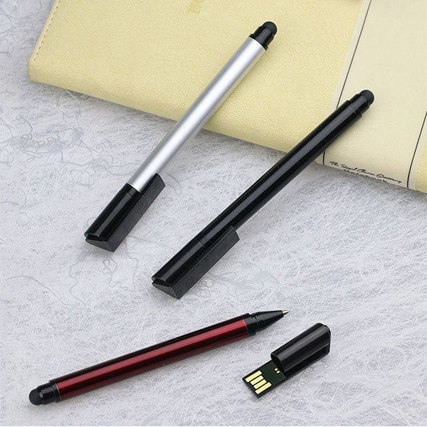 USB觸控筆-2G-筆蓋USB