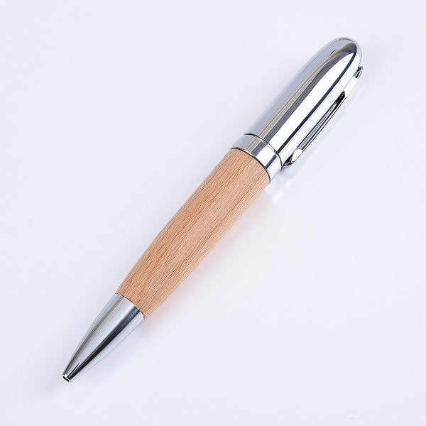 木製USB觸控筆-16G-筆筒USB