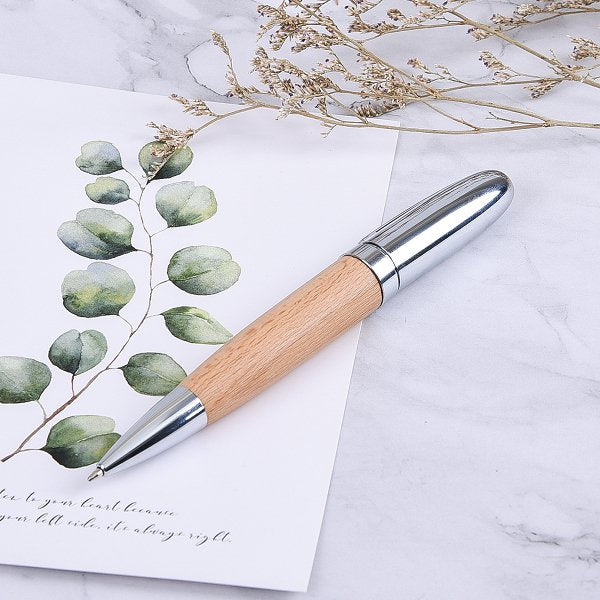 木製USB觸控筆-16G-筆筒USB