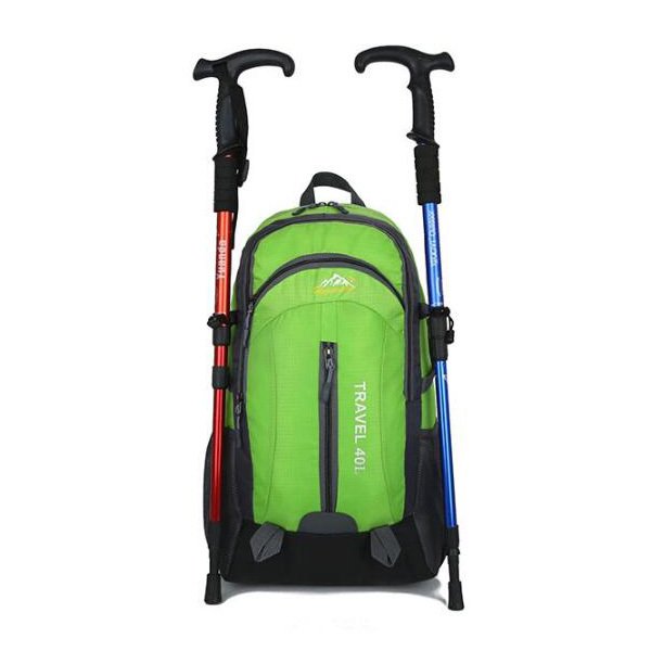 拉鍊後背包-聚酯纖維