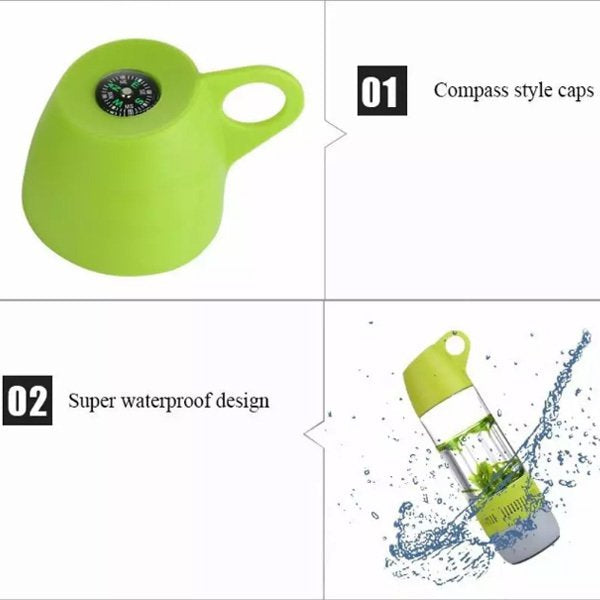 400ml-Tritan防水藍芽喇叭水瓶