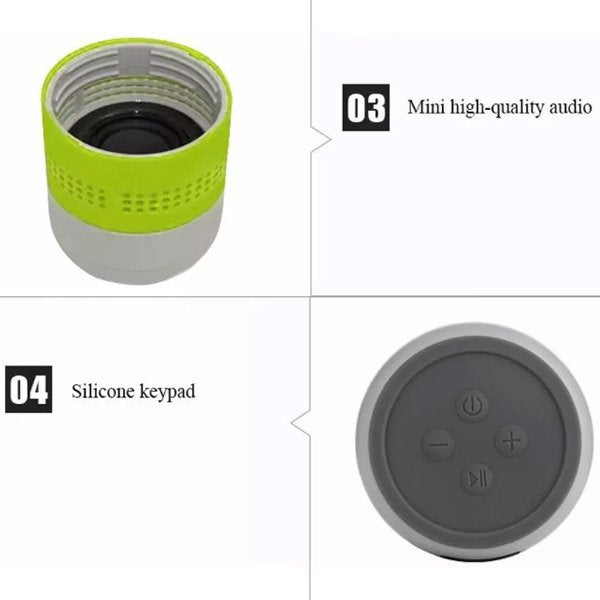 400ml-Tritan防水藍芽喇叭水瓶