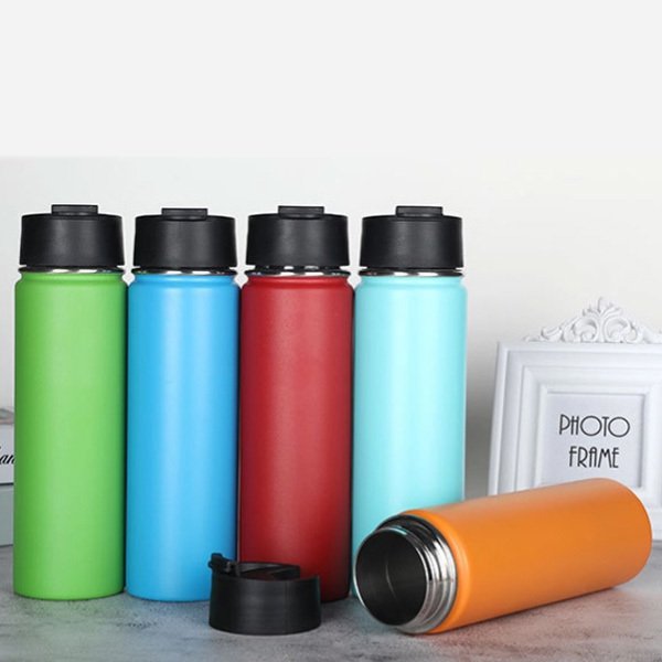 650ml-304不鏽鋼掀蓋保溫杯