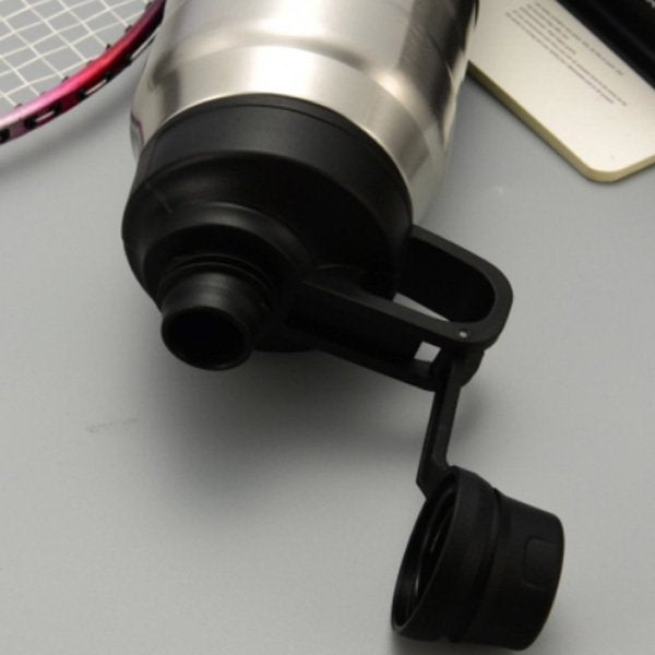 600ml-304不鏽鋼防掉落飲用嘴蓋不銹鋼杯